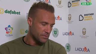 Celtic FC – Milner XI post match reaction #AMatch ForCancer