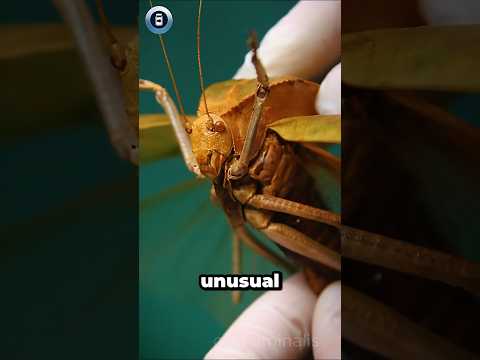 Giant Katydid - What do you want to see next? #animals #science #learnonshorts