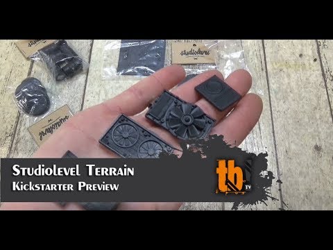 Studiolevel Terrain - Kickstarter Preview [TB-TV Shortcut #105]