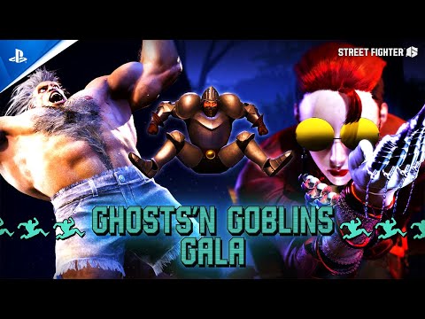 Street Fighter 6 - Ghosts'n Goblins Gala Fighting Pass | PS5 & PS4 Games