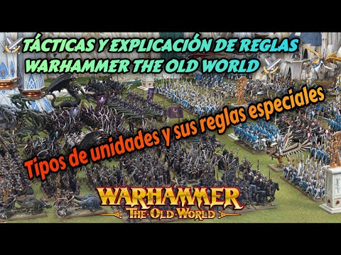 ⚔️TACTICAS Y EXPLICACIONES DE REGLAS WARHAMMER TOW⚔️ Tipos de unidades y sus reglas especiales