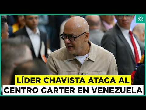 Venezuela: Líder chavista ataca al Centro Carter por elecciones