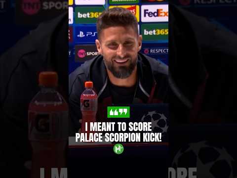 Giroud MEANT Puskas winner 👀