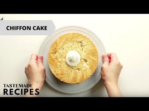 The Fluffiest Cake Recipe Ever: Caramel Chiffon Cake