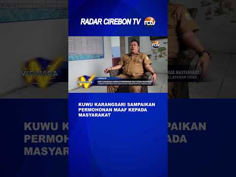 Kuwu Karangsari Sampaikan Permohonan Maaf kepada Masyarakat