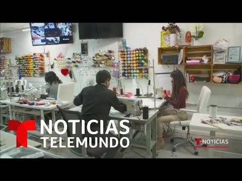 Latinos reinventan sus negocios para ayudar a combatir la pandemia de coronavirus | Telemundo