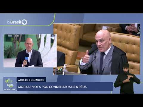 Ministro do STF vota pela condenação de mais seis réus pelos atos golpistas