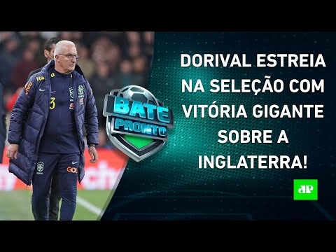 QUE VITÓRIA! Estreia de Dorival ANIMA e DÁ ESPERANÇAS à Seleção Brasileira? | BATE-PRONTO