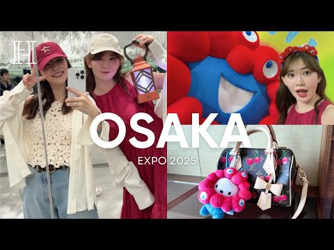【大阪万博】こじはる人気パビリオン全部回ってきた🌏withさっしー❤️