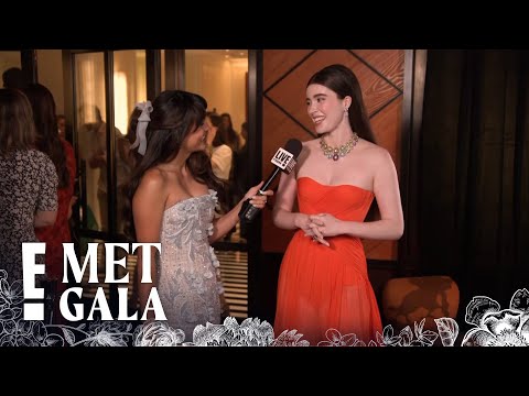 Hill House Home Founder Nell Diamond STUNS in Orange at the Met Gala | E! Insider