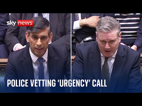 Starmer demands 'urgency' over police vetting after Sarah Everard report | PMQs