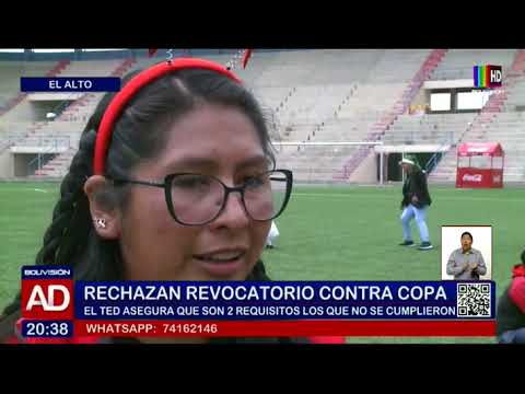 Rechazan revocatoria contra Eva Copa
