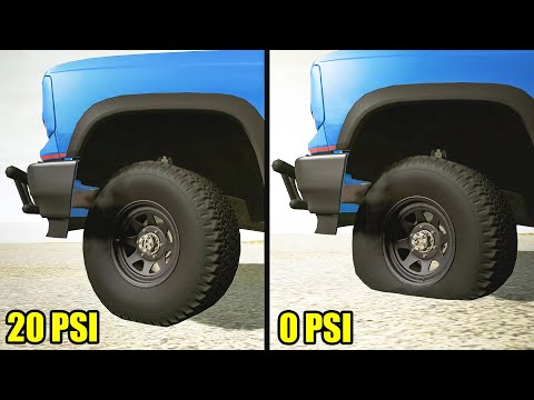 Tires Pressure Test - Beamng drive | SpeedRolls