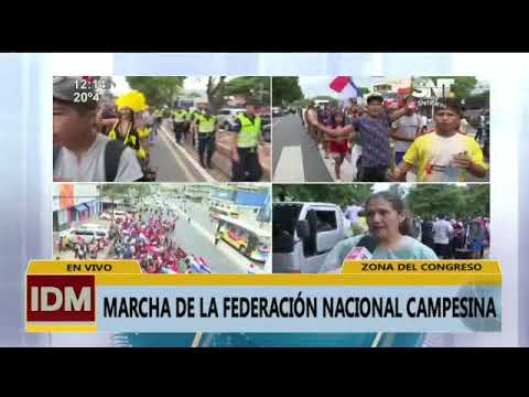 XXX marcha campesina, indígena y popular en Asunción