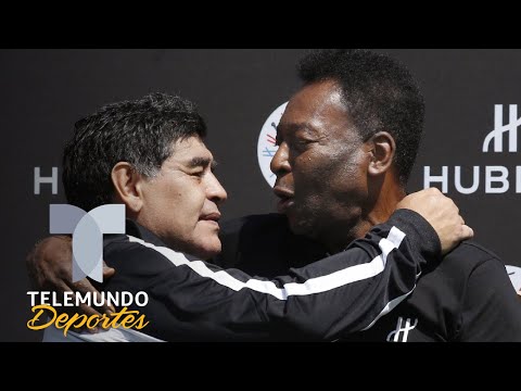 La despedida de Pelé a Maradona: “Jugaremos juntos en el cielo” | Telemundo Deportes