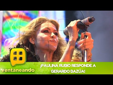 ¡Paulina Rubio responde a reclamos de Gerardo Bazúa! | Programa 6 noviembre 2023 | Ventaneando