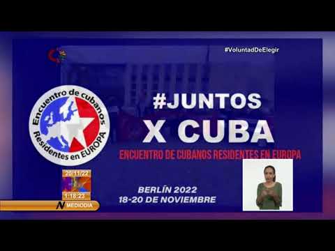 Cubanos en Europa condenan bloqueo de EEUU contra su país
