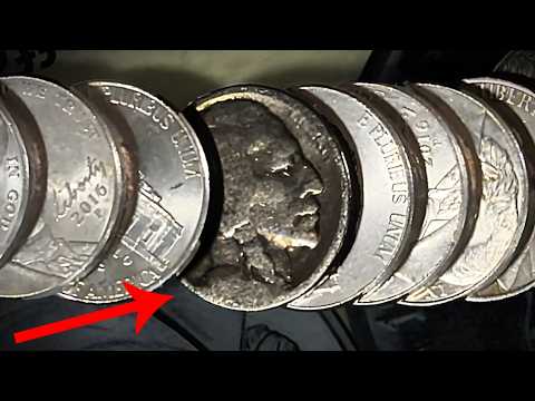 100+ YEAR OLD COIN FOUND IN A $2 ROLL OF NICKELS!