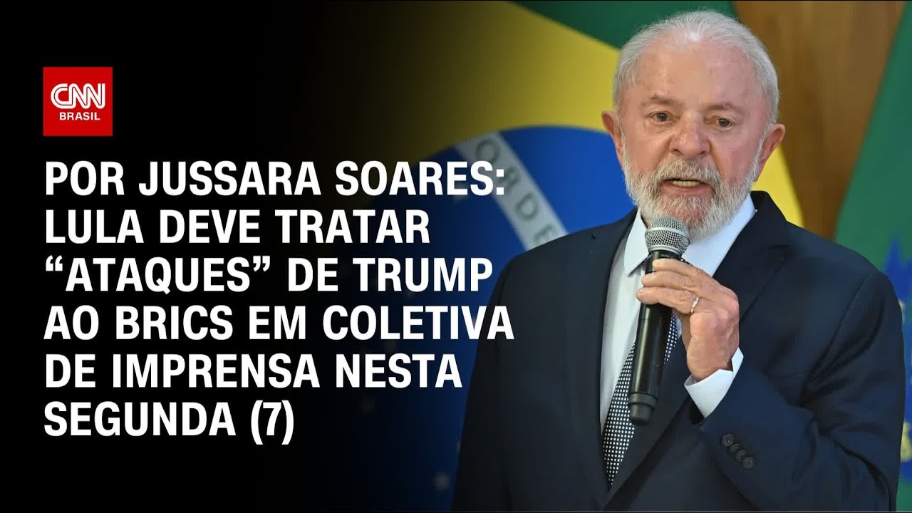 Análise Lula deve tratar ataques de Trump ao Brics em coletiva de imprensa | CNN NOVO DIA