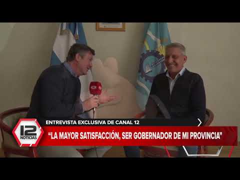 CHUBUT | Canal 12 entrevistó en exclusiva a Mariano Arcioni a dos meses de dejar la Gobernación