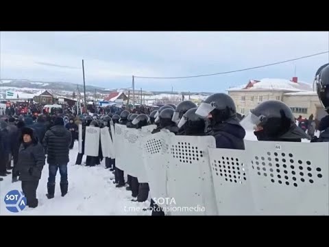 Ρωσία: Επέμβαση της αστυνομίας σε διαδήλωση υπέρ ακτιβιστή