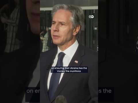 Blinken promises the US will ramp up support for Ukraine ahead of Trump presidency | DW News