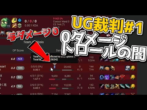 [UG裁判 #1 ] 全てはここから始まった