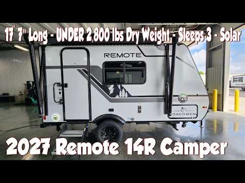 2027 Remote 14R Couples style Travel Trailer by Coachmen RV at Couchs RV Nation - All About RVs