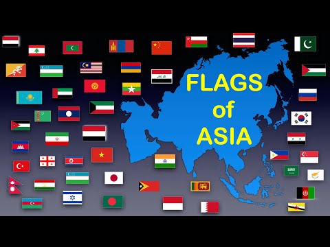 Flags of Asia, Flags of Asian Countries, Asian Flags