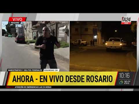 Rosario: múltiples allanamientos en el barrio La granada