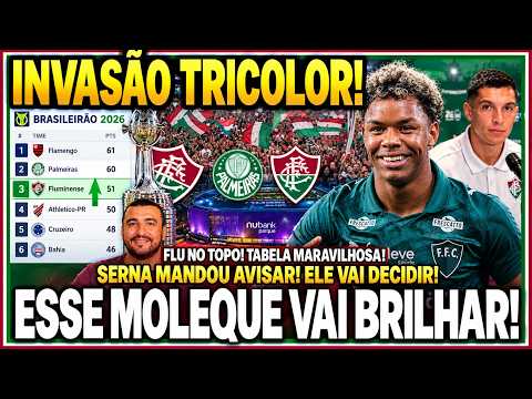 Fluminense em alta: candidato ao título do Brasileirão e foco na Libertadores com apoio da torcida
