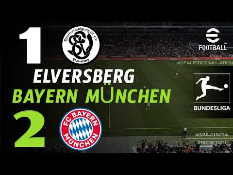 🔴 Elversberg gegen Bayern München 1-2 I HIGHLIGHTS &amp; GOALS | Bundesliga 26/27 I eFootball Simulation
