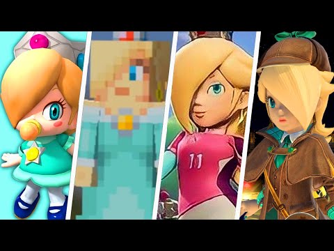 Evolution of Rosalina Characters (2007 - 2024)