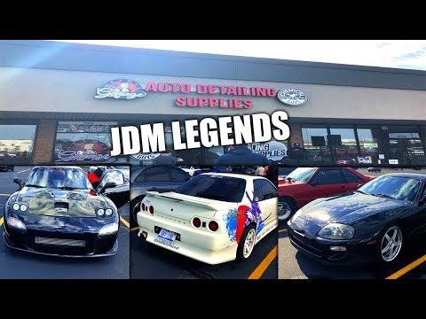 JDM LEGENDS at Cars n Coffee DETAIL GARAGE DETROIT