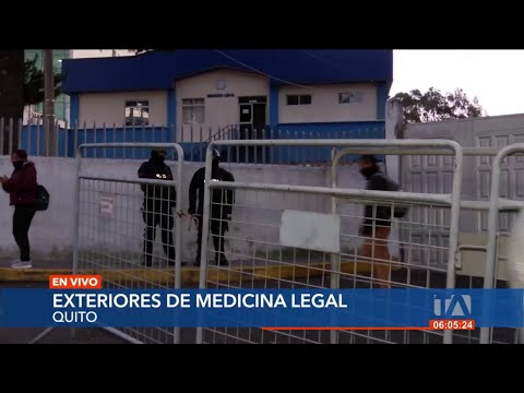 Esta es la situación desde Medicina Legal en Quito