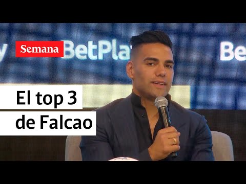 Falcao García habla de su top tres de mejores jugadores | Semana noticias
