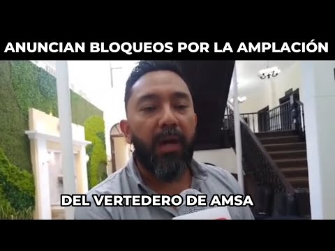 VECINOS DEL SECTOR DEL VERTEDERO DE AMSA ANUNCIAN BLOQUEOS EN GUATEMALA