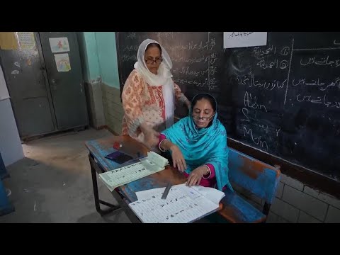 Voting is underway in Pakistan's general election