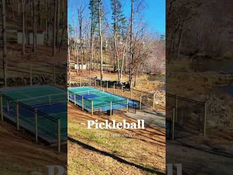 Pickleball with a lake view? We've got it. And in style.
