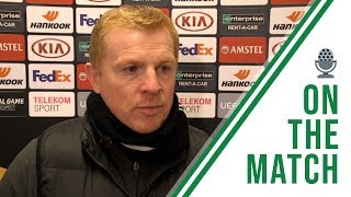 Neil Lennon on the Match | CFR Cluj 2-0 Celtic