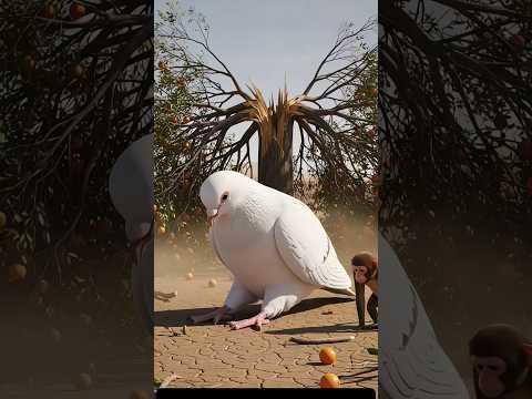 kabootar aur bander ne ugaya ped  #shorts#viral#trending#ai