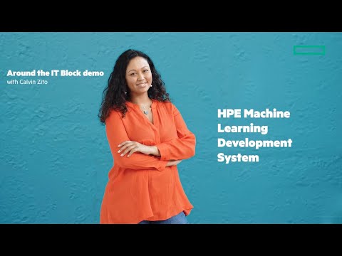 HPE Machine Learning Development System demo