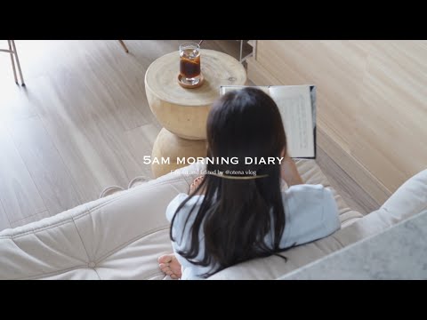 朝5時起床🎐涼を求めてさまよう🍉ひんやりスイーツ、桃の冷製スープ、大葉大量消費