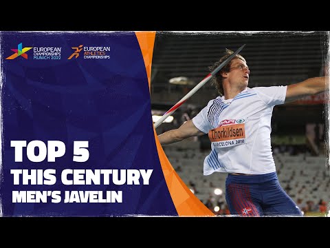 FURTHEST Men’s Javelin Throws Of The 21st CENTURY | Top 5 | European Athletics Championships