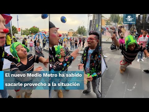 Nuevo Medio Metro se burla de malos tratos que recibe el personaje original de su mánager