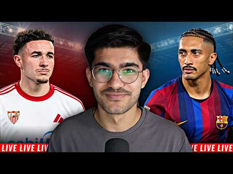 Sevilla vs Barcelona LIVE MATCH REACTION
