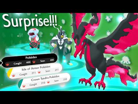 740 - The Sword and Shield Surprise Trade Gauntlet: Complete Dex using only Surprise (Wonder) Trade