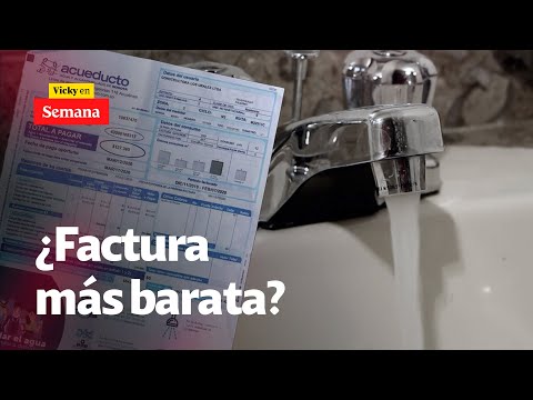 ¿Recibos del agua llegarán más baratos con racionamiento en Bogotá? La respuesta | Vicky en Semana