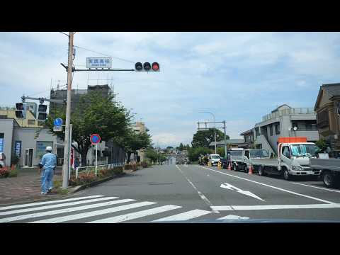 八王子消防署入口交差点から周回  [ 八王子市 4K/60p 車載動画 2024 ドライブ] 南大通り、富士森公園通り など