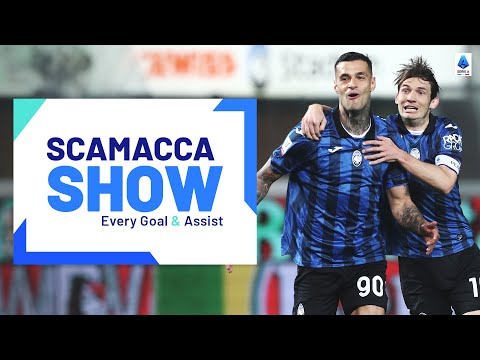 Gianluca Scamacca SHOW: Every Goal & Assist | Serie A 2023/24